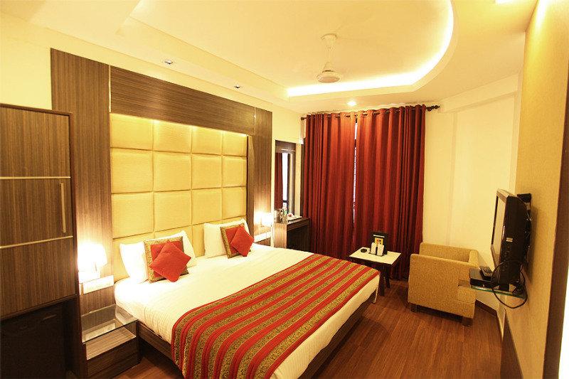 Hotel The Prime Balaji Deluxe At New Delhi Railway Station - Free Airport Pickup Zimmer foto